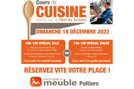 Atelier culinaire Monsieur meuble Poitiers